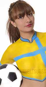 Suecia 2018 bodypainting