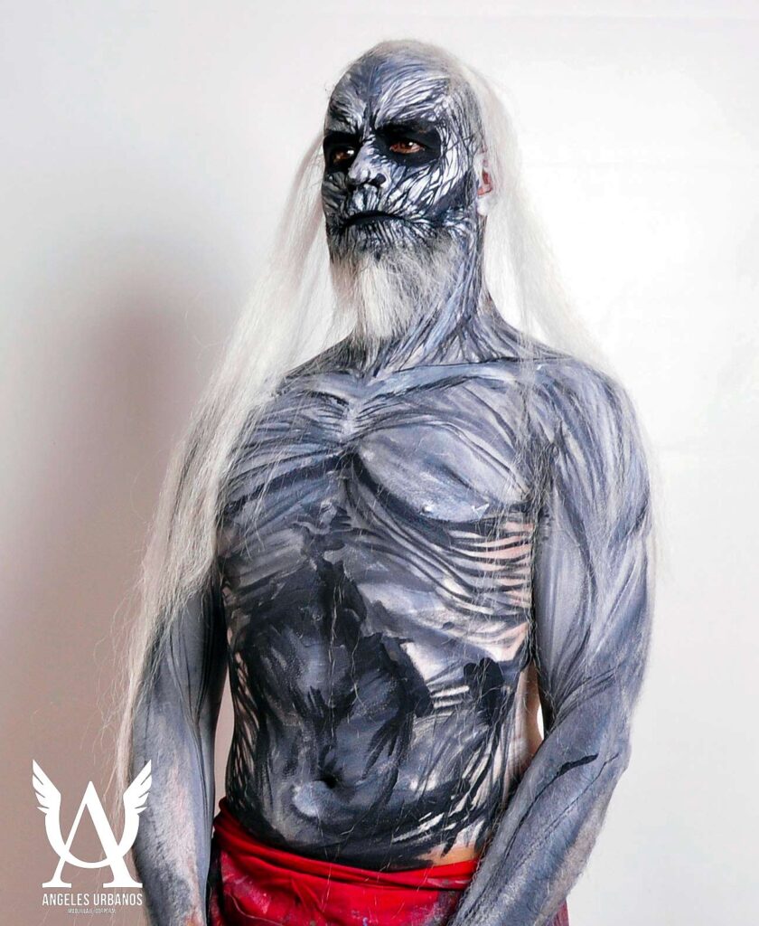 white walker makeup