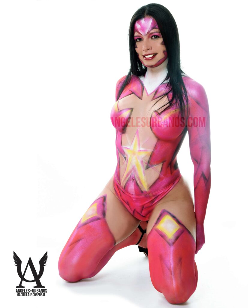 zafiro bodypainting