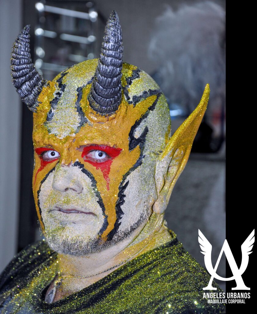 diablo facepainting