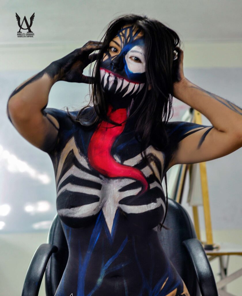 venom bodypaint