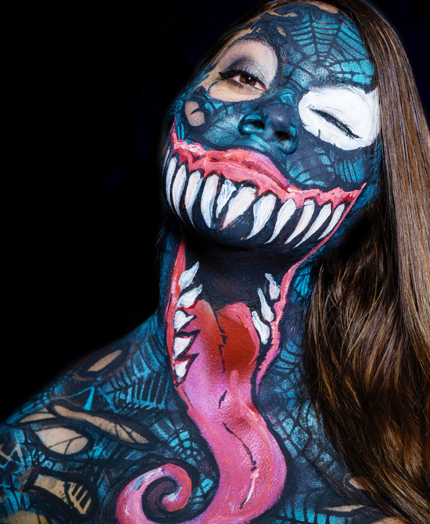 venom makeup