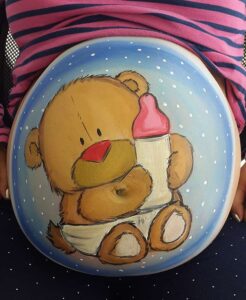 Bellypaint o Pintura corporal para Embarazadas