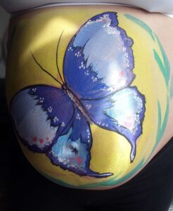 Bellypaint o Pintura corporal para Embarazadas