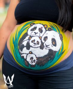 Bellypaint o Pintura corporal para Embarazadas