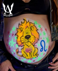 Bellypaint o Pintura corporal para Embarazadas