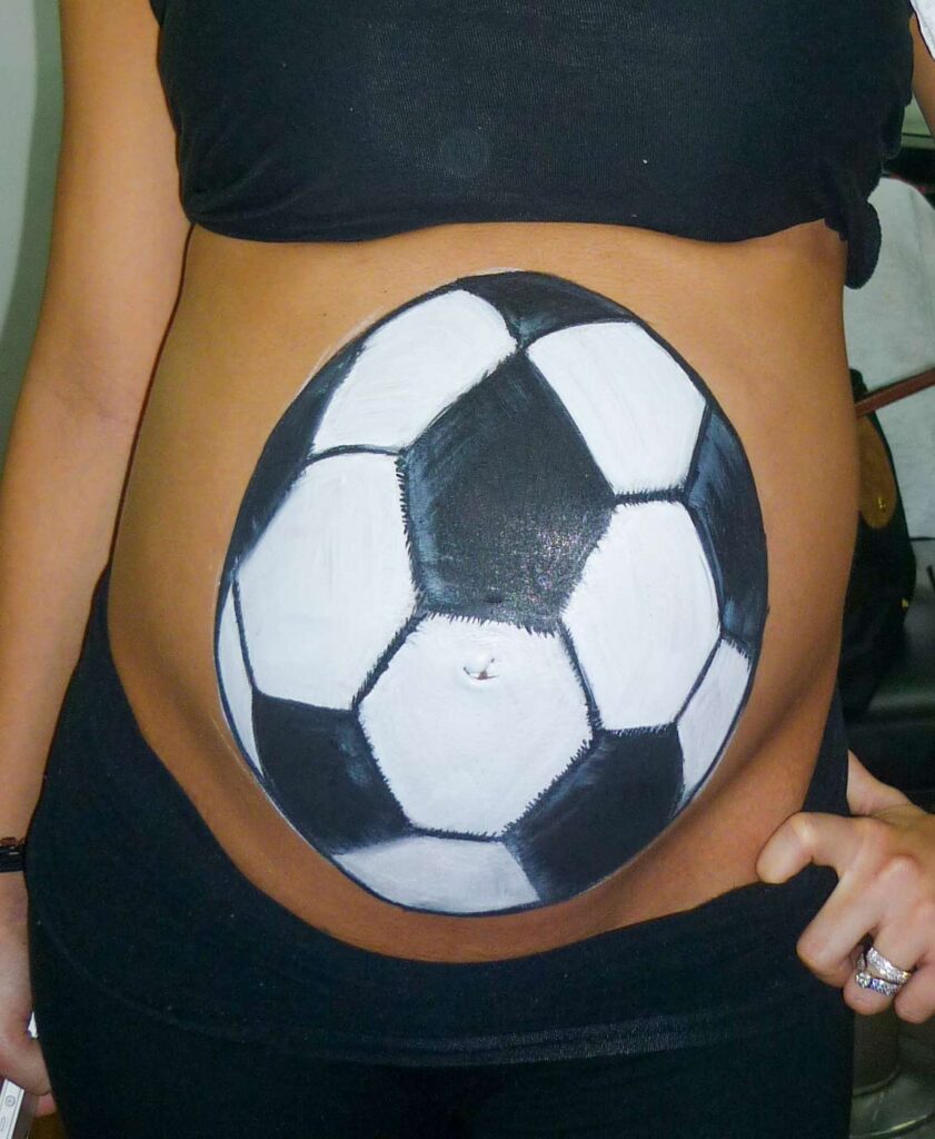 Balón bellypainting
