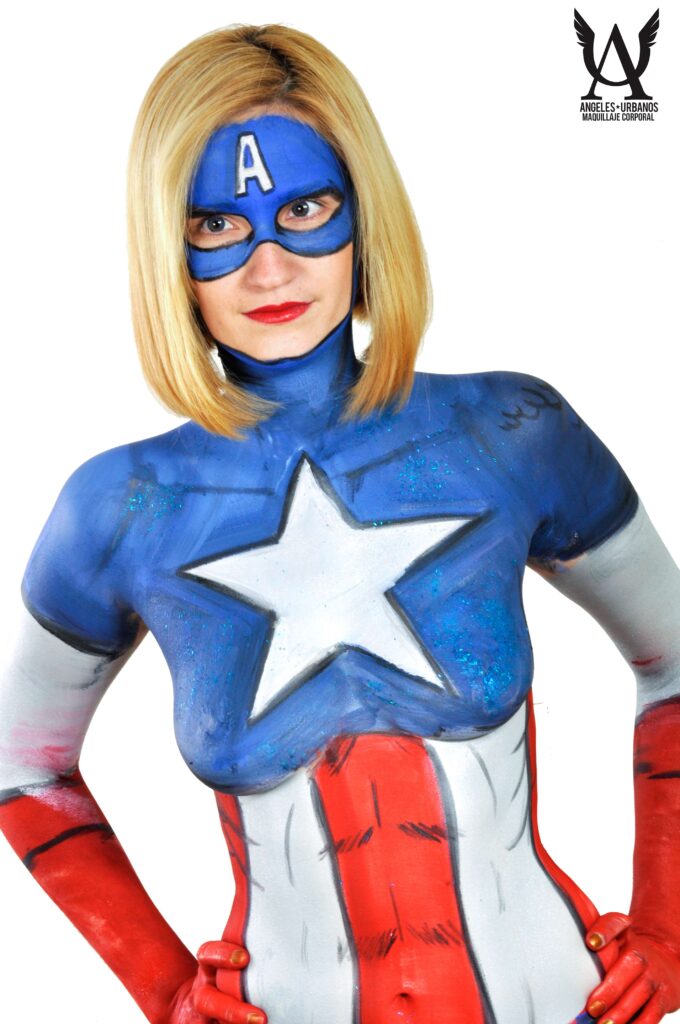 capitana bodypainting