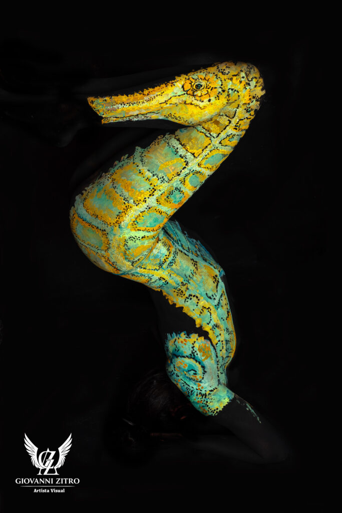 Hipocampues / Bodypainting/ Naturalia/ Zitro/2021