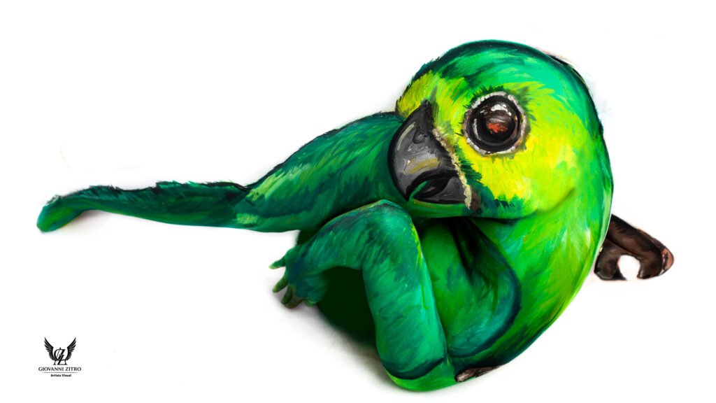 Loro / Bodypainting/ Naturalia/ Zitro/2021